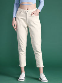 DressBerry Women Mom Fit Stretchable Jeans