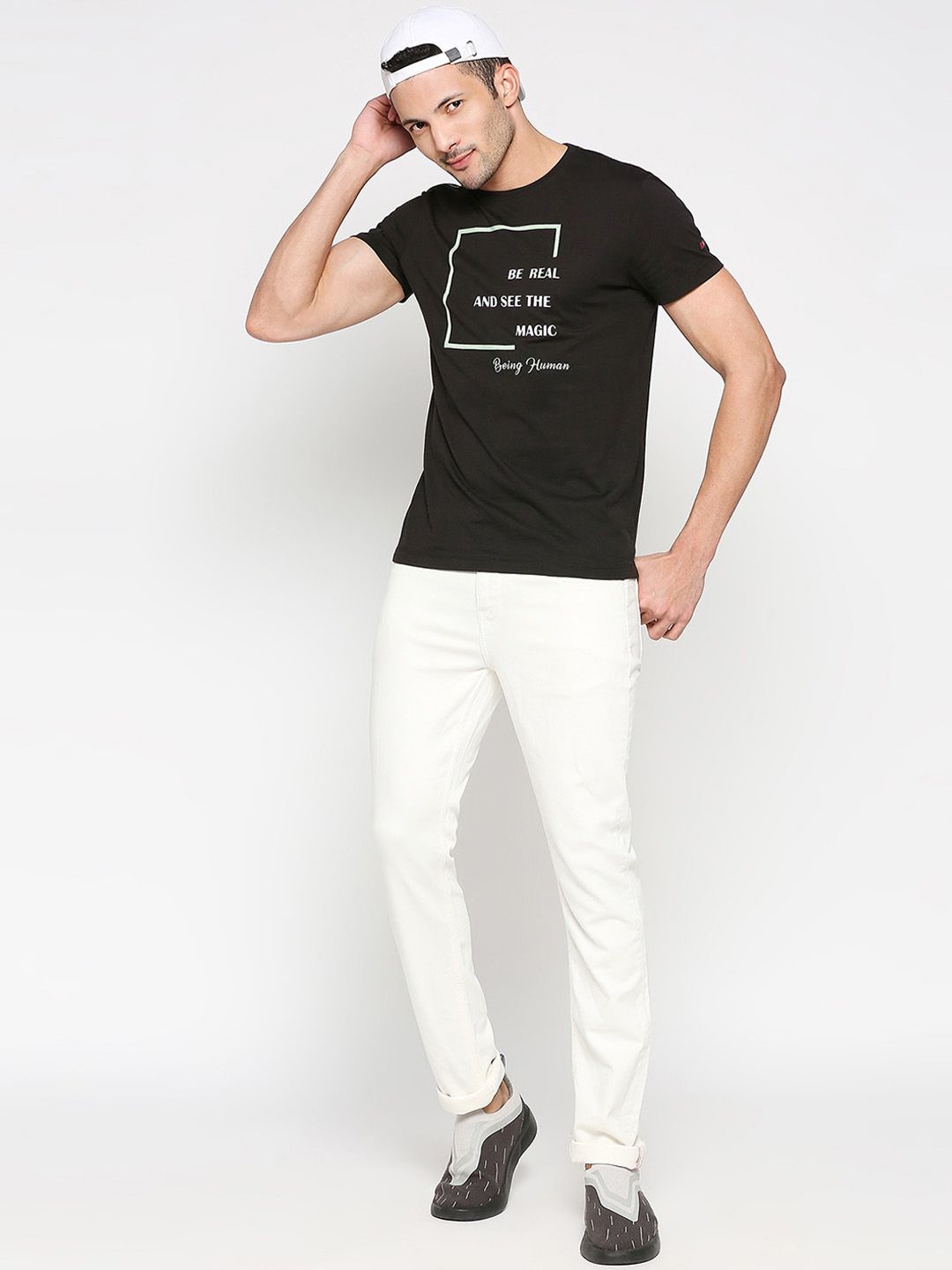 Being Human Men Clean Look Mid Rise Jeans