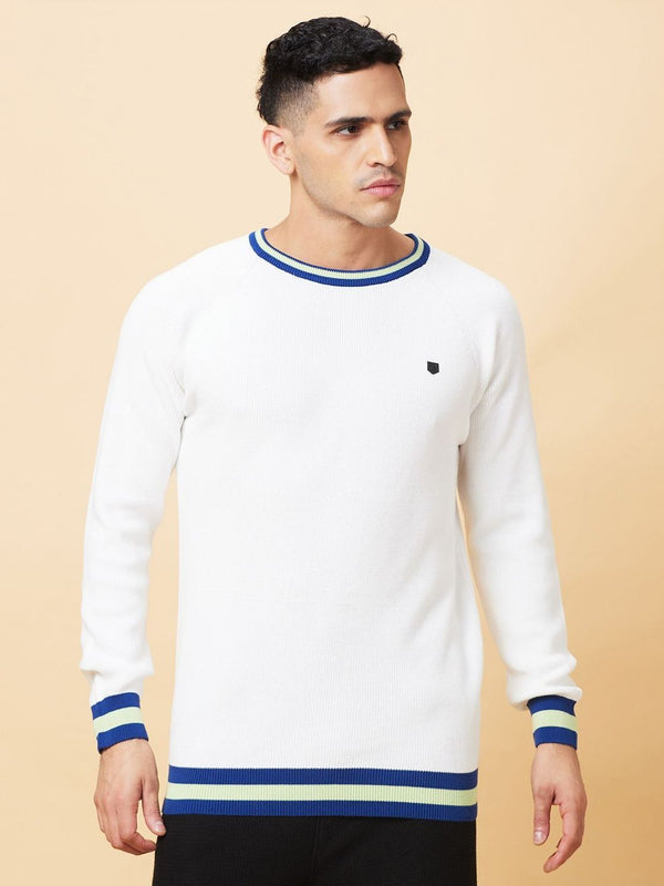 Being Human Men Pure Cotton Polka Dot T-shirt