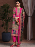 Libas Women Ethnic Motifs Printed Regular Kurta with Trousers & With Dupatta