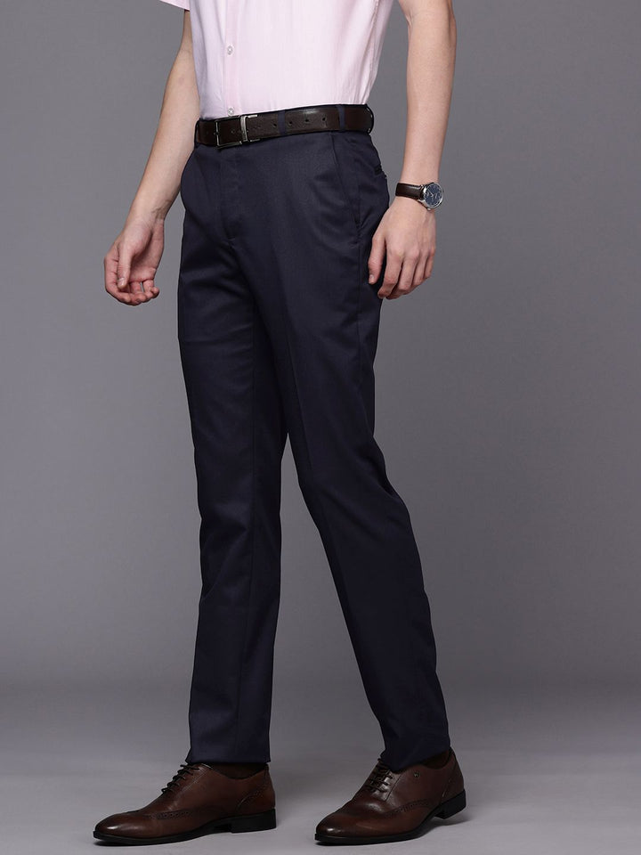 Raymond Men Slim Fit Formal Trousers