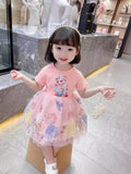 Pakaian cetak fit & flare yk bunga
