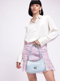 DressBerry Self-Design Baguette Hobo Bag