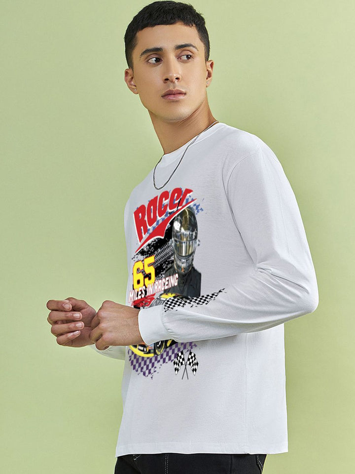 Bewakoof Graphic Printed Round Neck Pure Cotton T-shirt