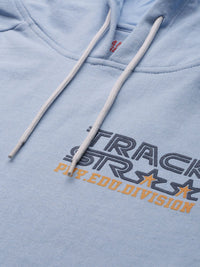 The Indian Garage Co Men Blue Hooded Sweatshirt