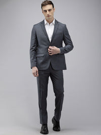 Park Avenue Checked Single Breasted Super Slim Fit 2 Piece Formal Suits