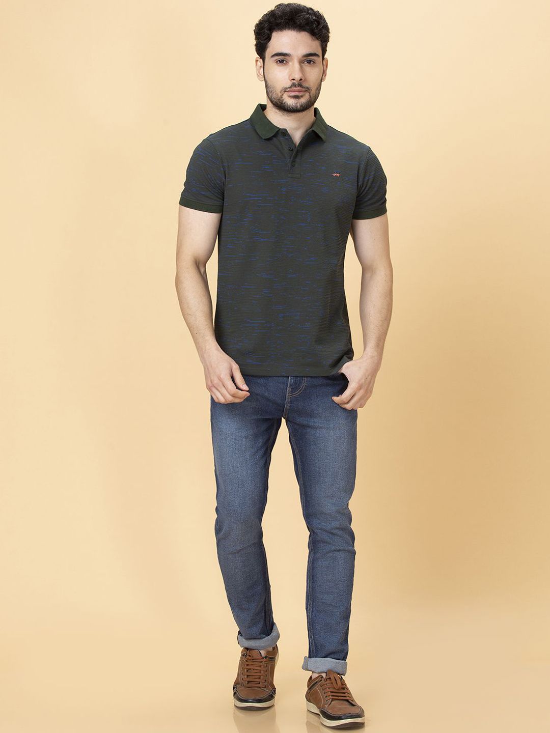 Being Human Men Skinny Fit Mid-Rise Cotton Light Fade Jeans