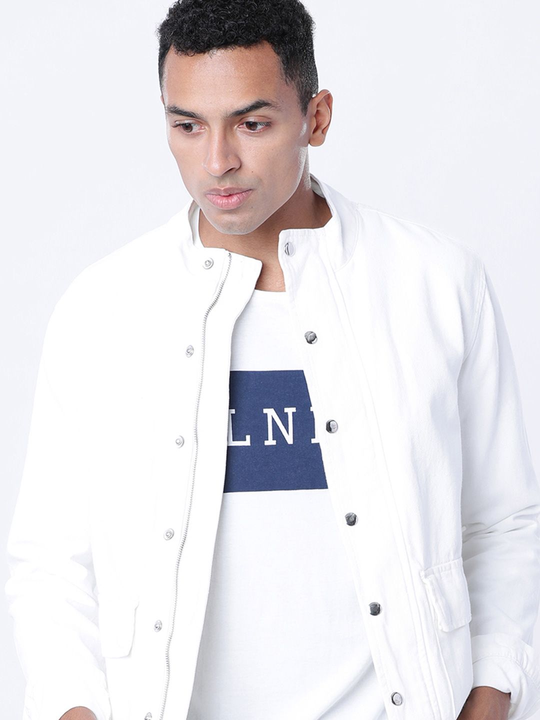 HIGHLANDER Men Denim Jacket