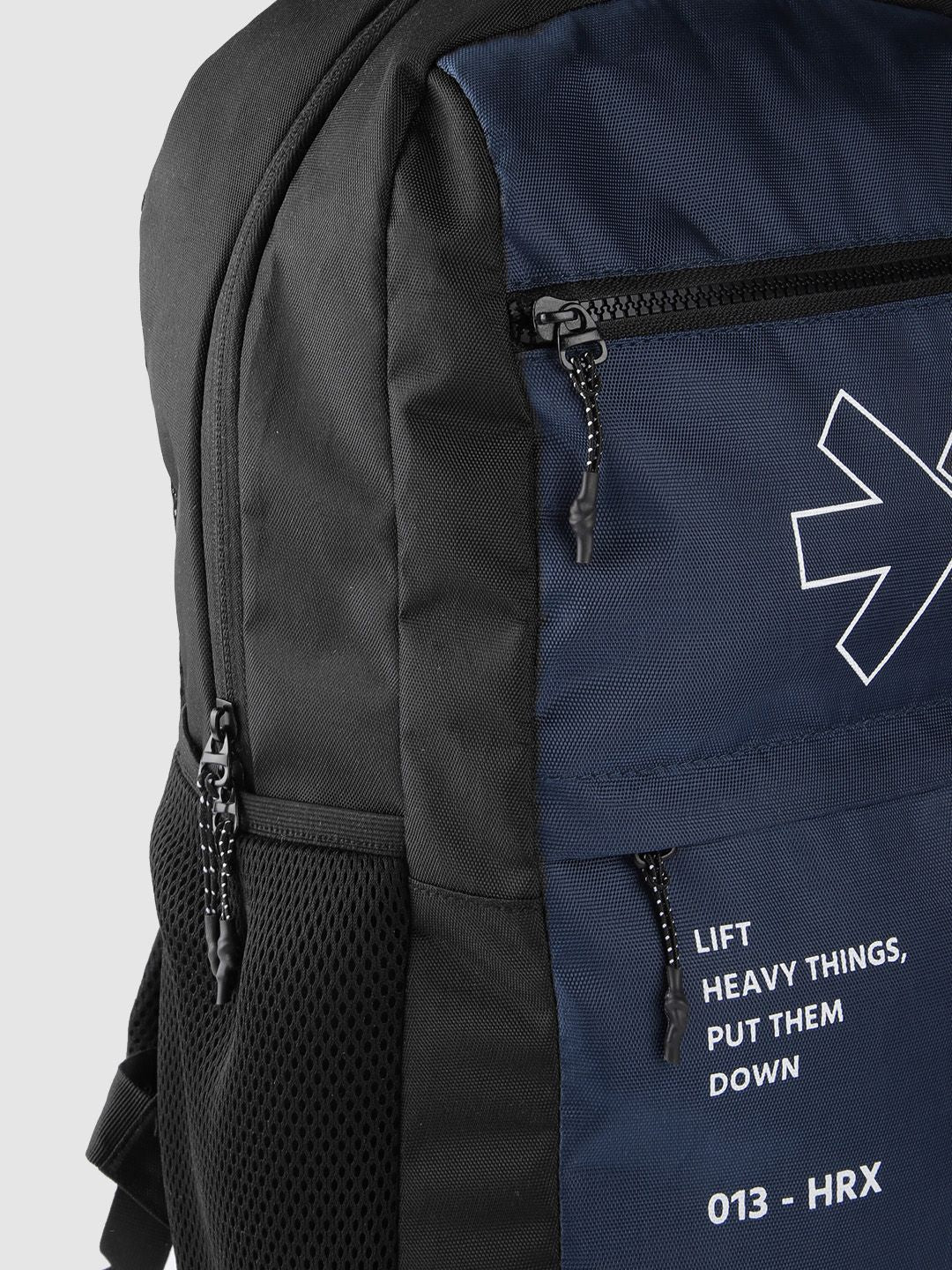 HRX by Hrithik Roshan Unisex Brand Logo Print Backpack