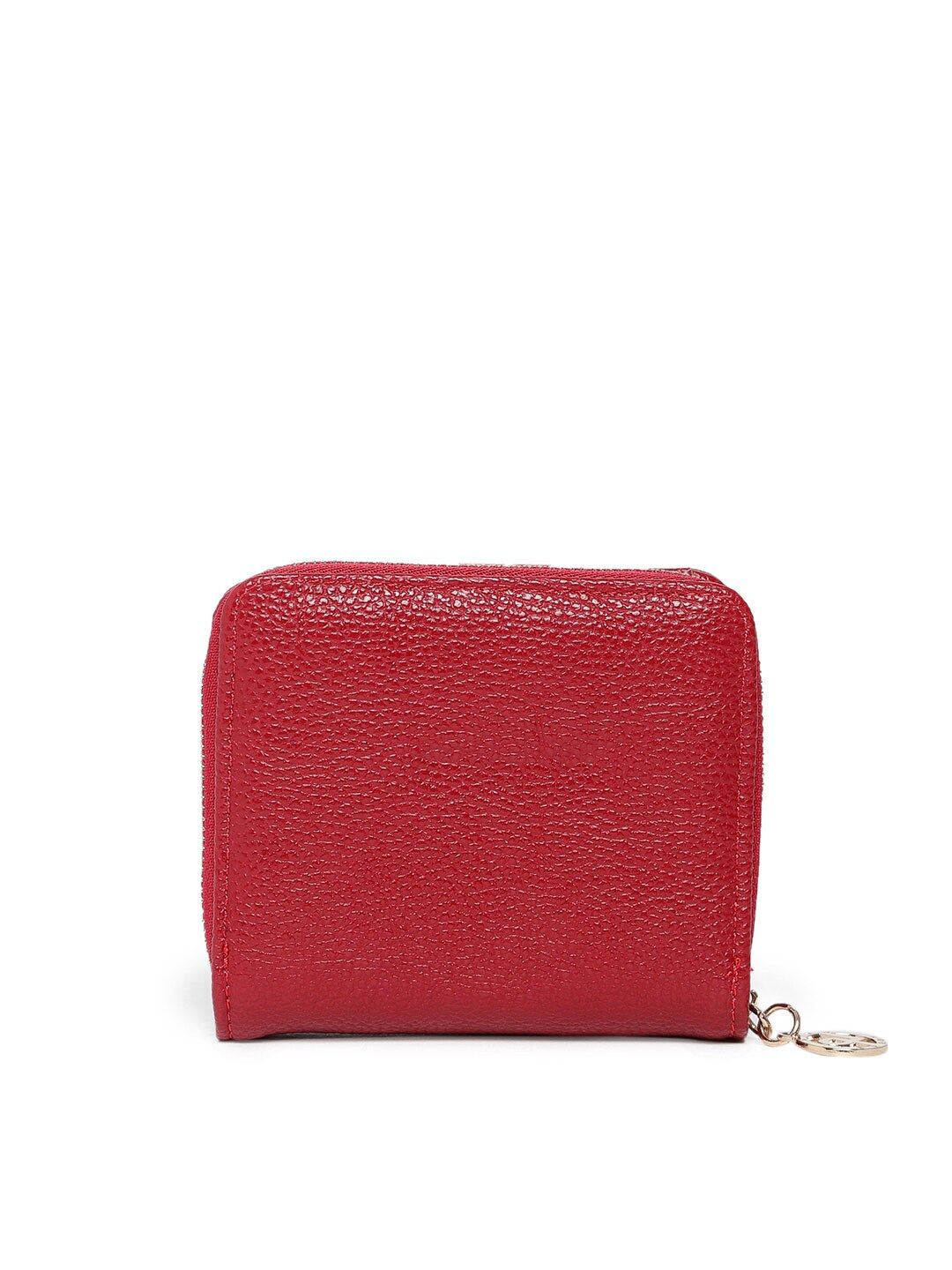 Lino Perros Women Red Textured Two Fold Wallet