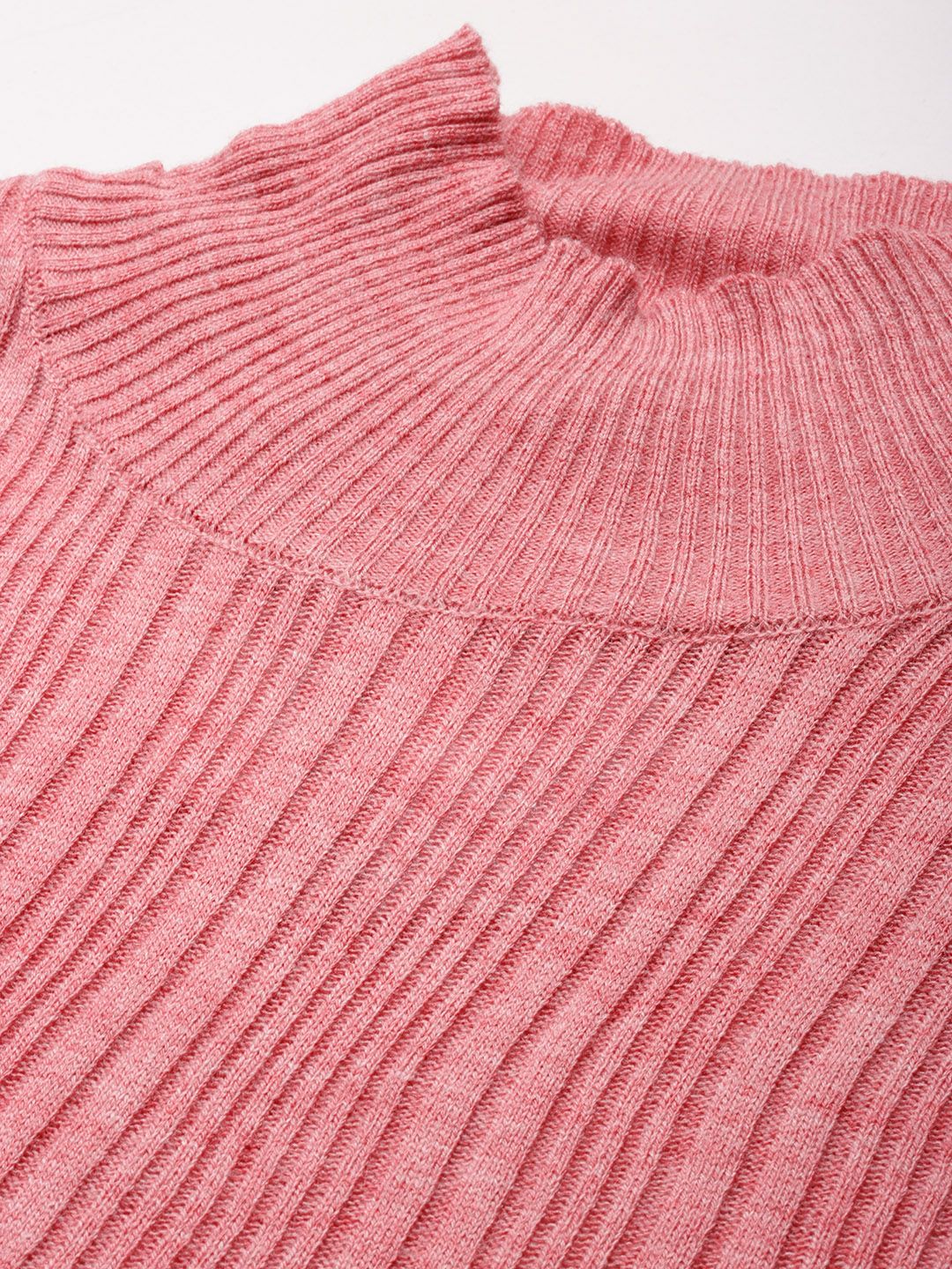 DressBerry Women Ribbed Acrylic Pullover