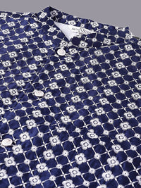 SOJANYA PLUS Regular Straight Dupion Silk Kurta & Pyjamas With Nehru Jacket