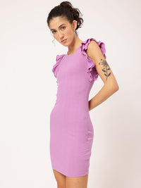 DressBerry Ribbed Bodycon Mini Dress