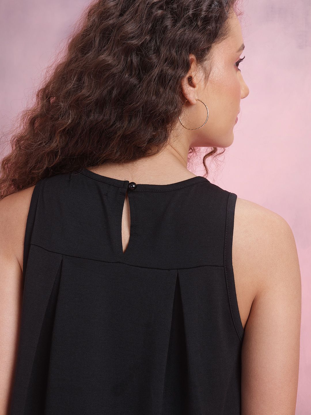 DressBerry Pleated A-Line Dress