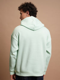 HIGHLANDER Oversized Drop Shoulder Hooded Pullover Sweatshirt