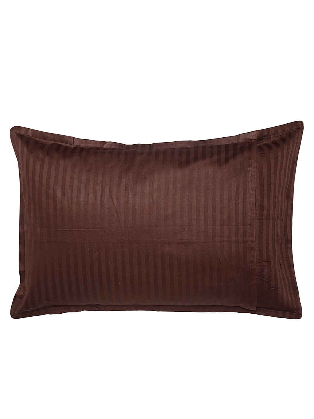 HOSTA HOMES Set of 2 Brown Striped Pillow Covers