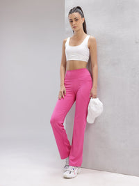 HRX by Hrithik Roshan Women Brand Logo Detail Rapid-Dry Lifestyle Track Pants