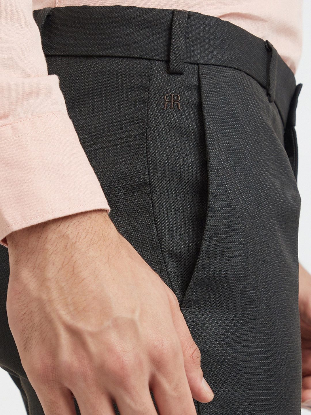 Raymond Men Slim Fit Formal Trousers