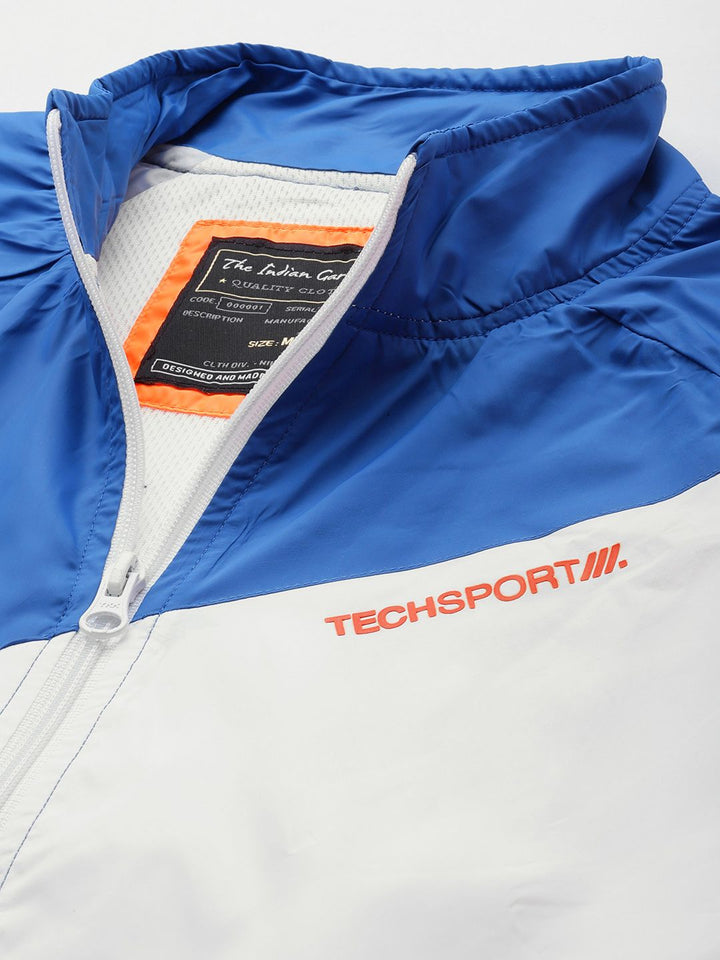 The Indian Garage Co Men Colourblocked Bomber Jacket