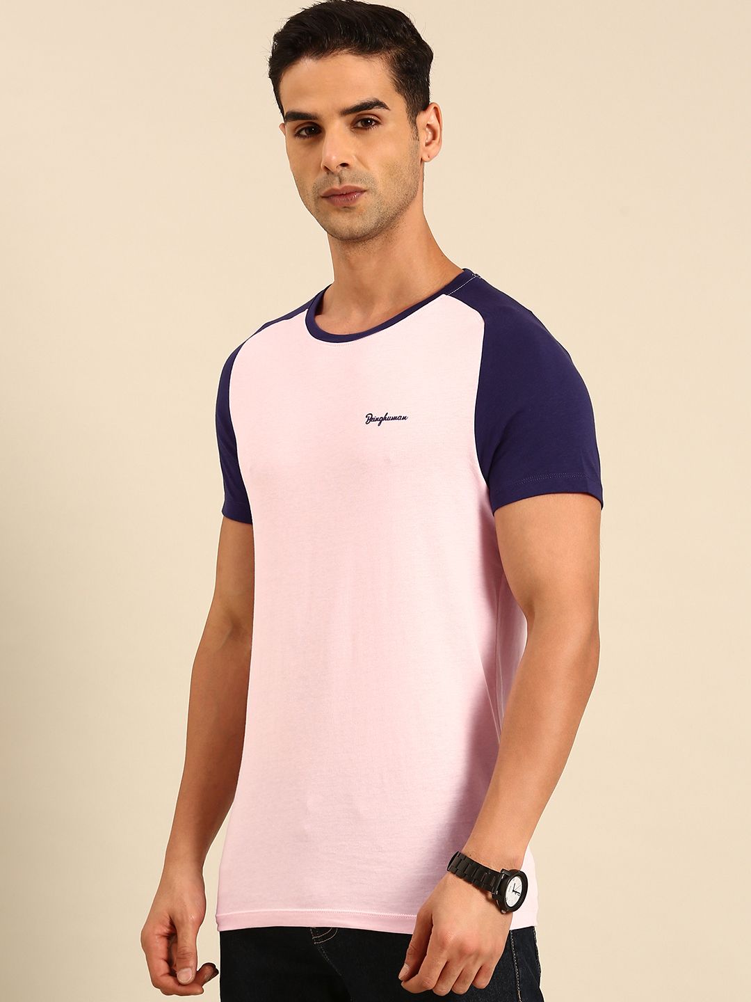 Being Human Round Neck Pure Cotton T-shirt