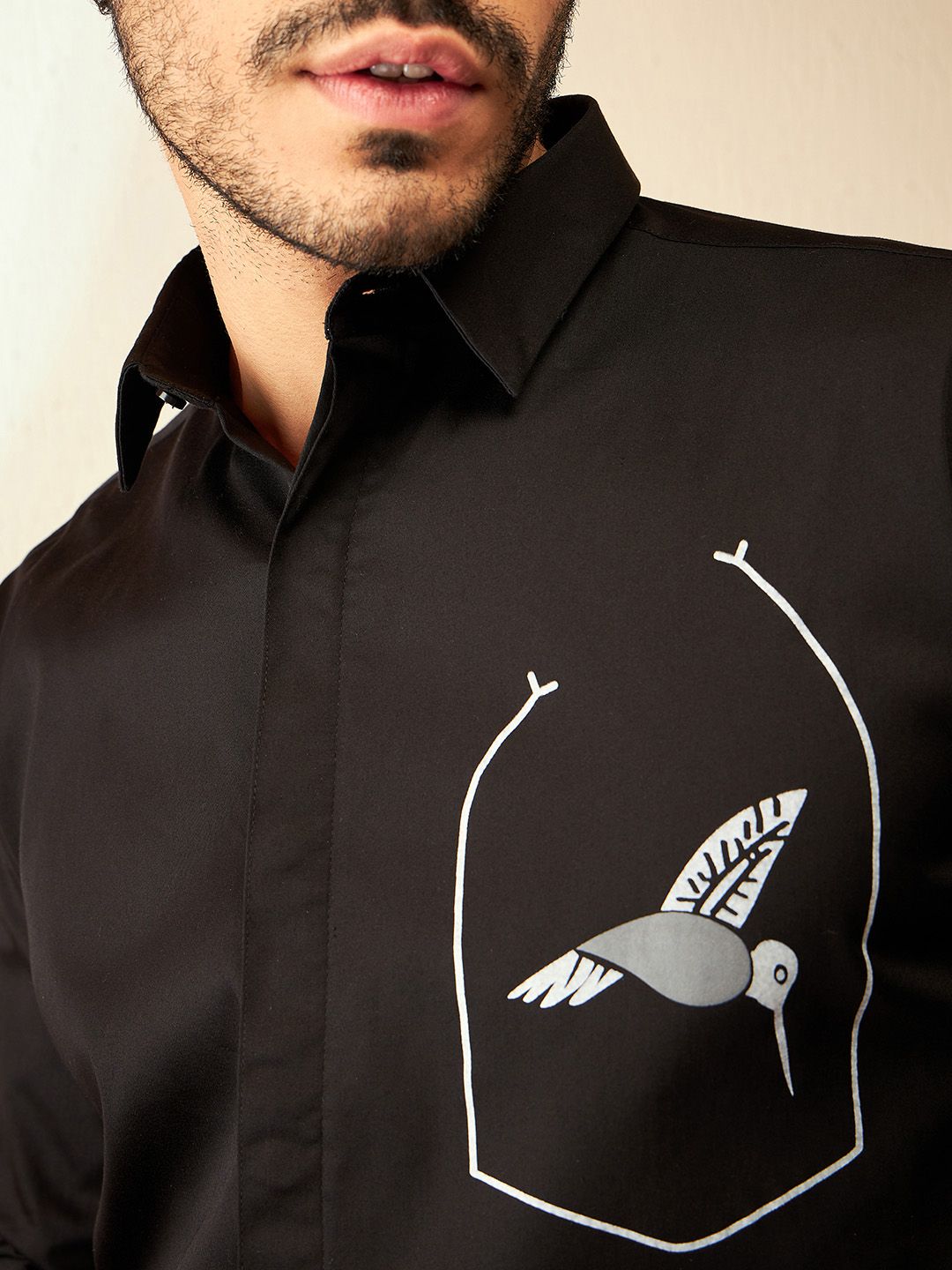 DENNISON Smart Printed Casual Shirt
