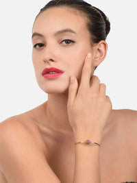 Pek Zaveri Pearls 2 Gelang Gaya Bangle Sadur Emas