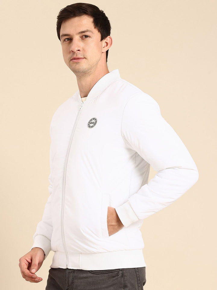 Being Human Mandarin Collar Long Sleeves Bomber Jacket