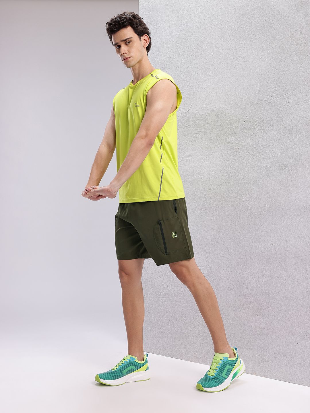 HRX by Hrithik Roshan Men Cargo Style Training Shorts