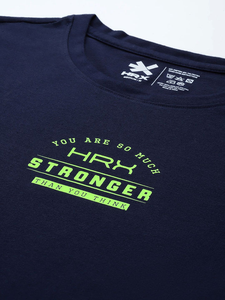 HRX by Hrithik Roshan Men Typography Printed T-shirt