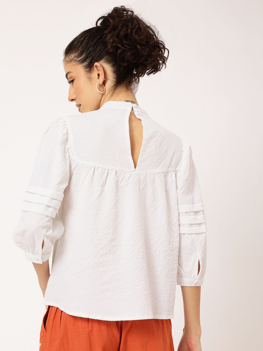 DressBerry Daydream Dames Textured A-Line Top