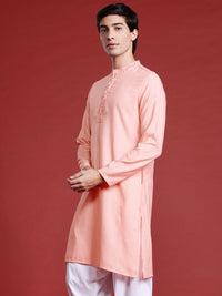 Anouk Tyohaar Collection Woven Design Straight Kurta with Thread Work