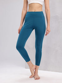 HRX by Hrithik Roshan Women Rapid-Dry Cropped Yoga Tights