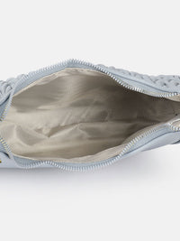 DressBerry Textured Structured Hobo Bag