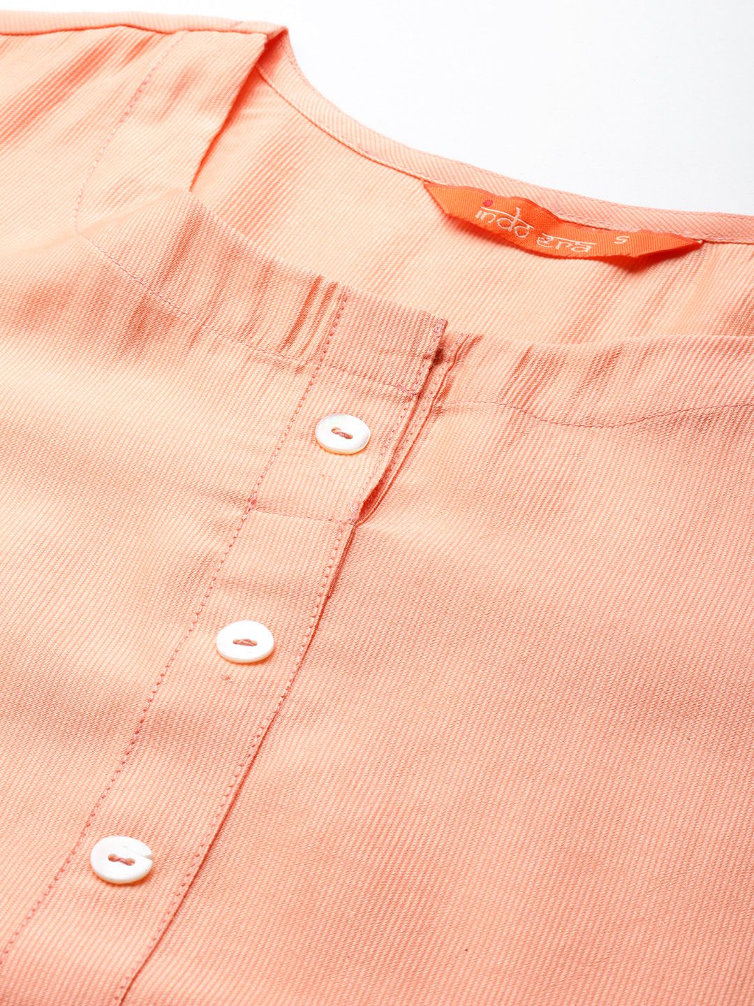 Indo Era Women Striped Liva Kurta