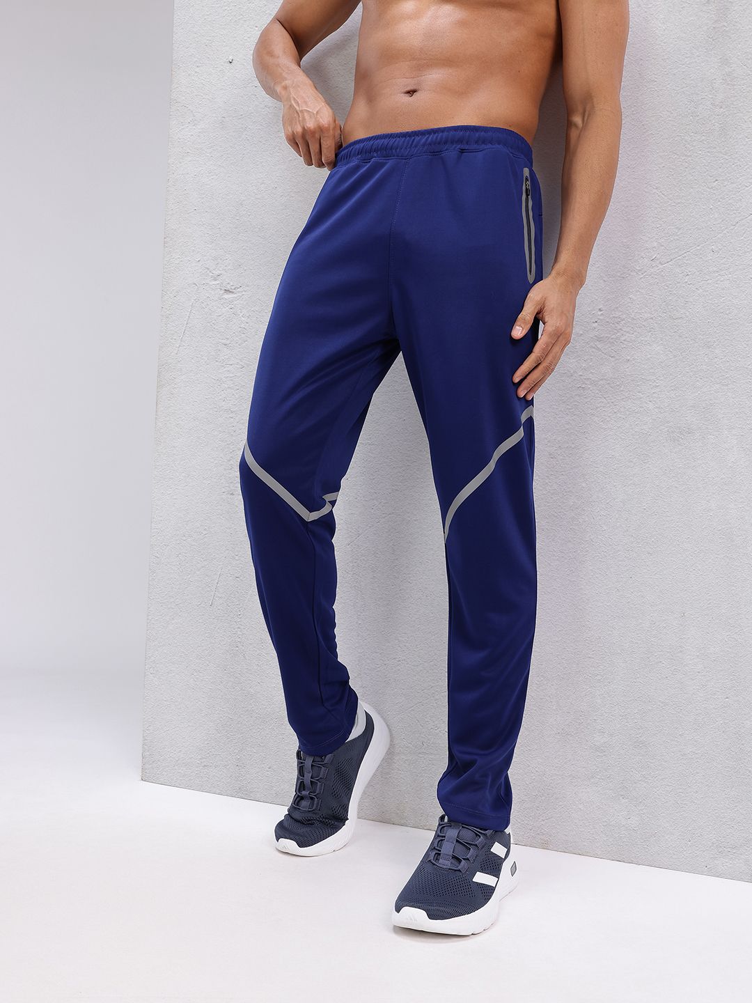 HRX by Hrithik Roshan Men Printed Detail Running Track Pants