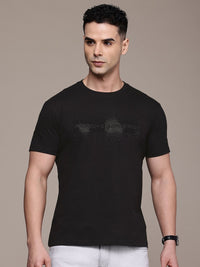 French Connection Embellished Pure Cotton T-shirt