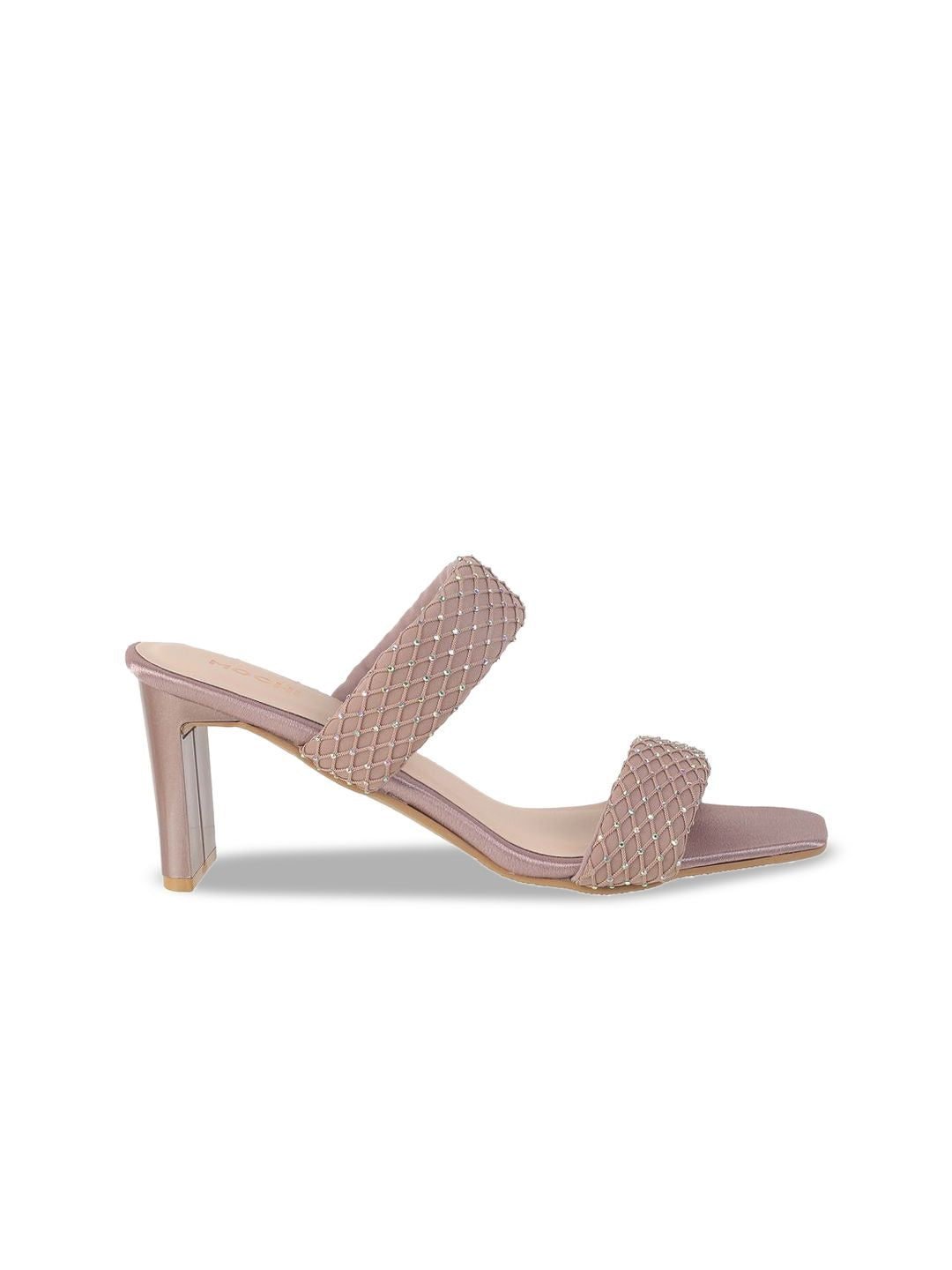 Mochi Textured Block Sandals