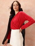 all about you V-Neck Gathers Top