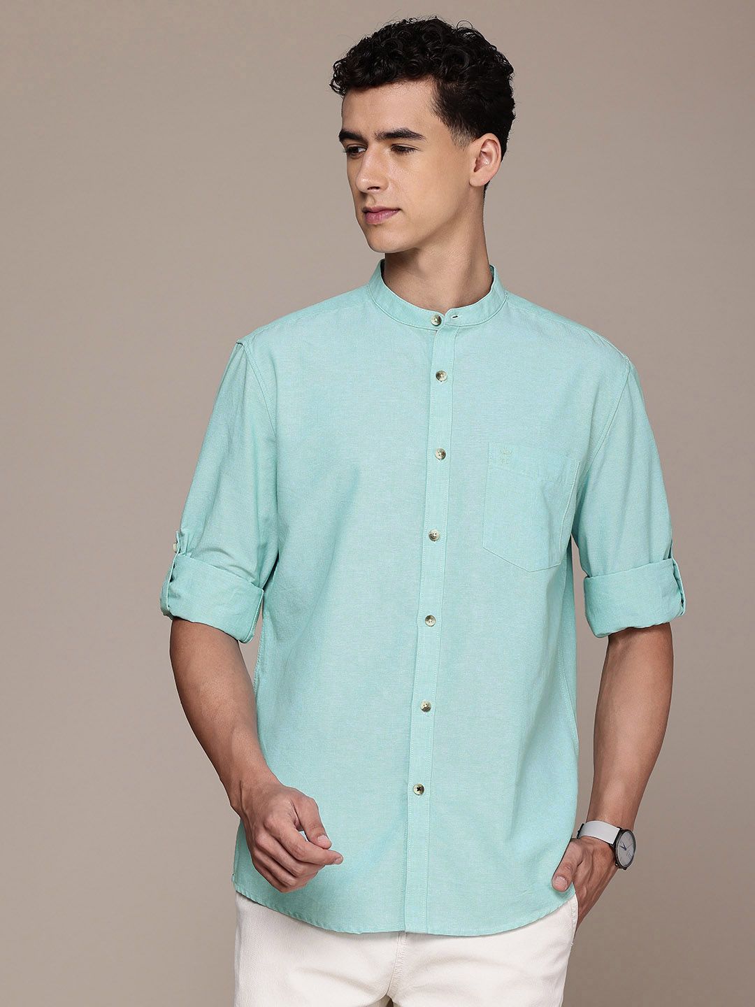 French Connection Slim Fit Opaque Casual Shirt