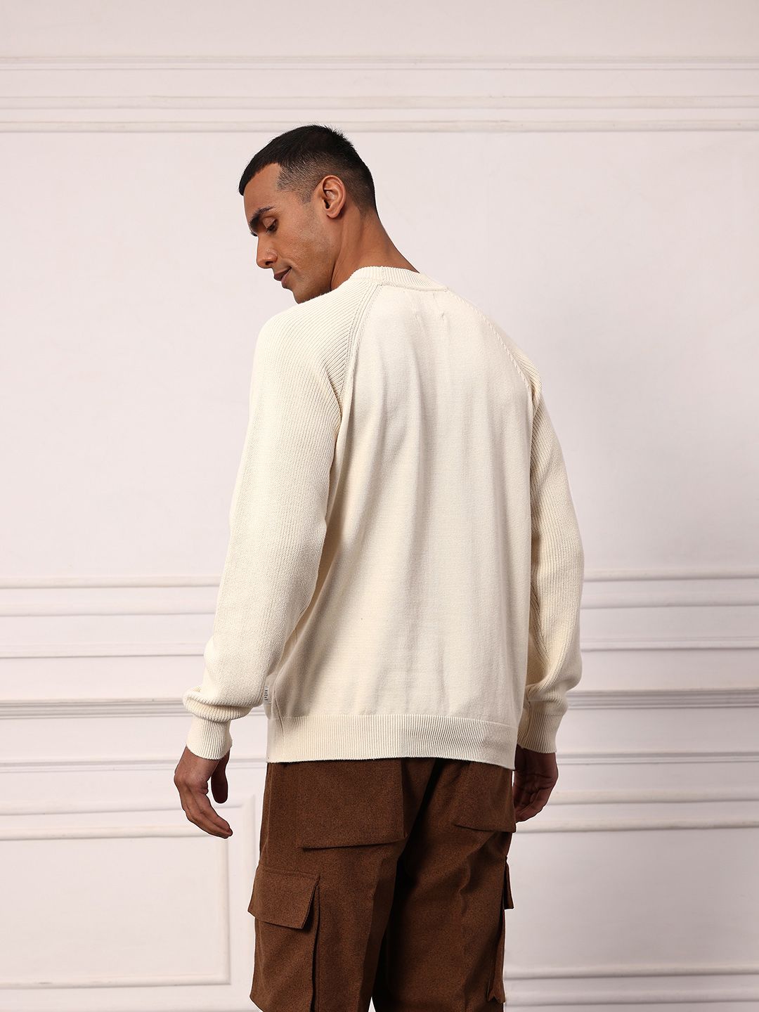 Mr Bowerbird Pure Cotton Oversized Sweater with Applique