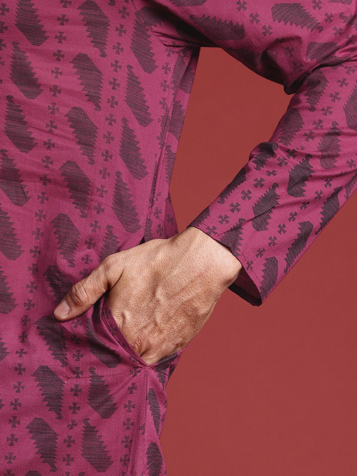 Anouk Printed Pure Cotton Kurta