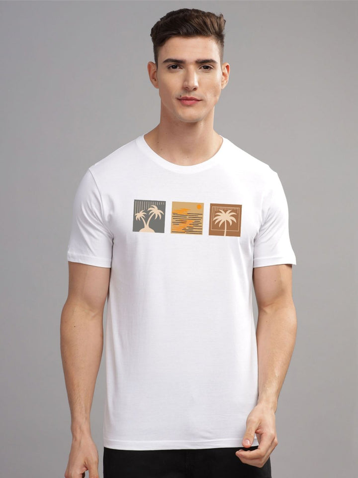 ADRO Men Printed T-shirt