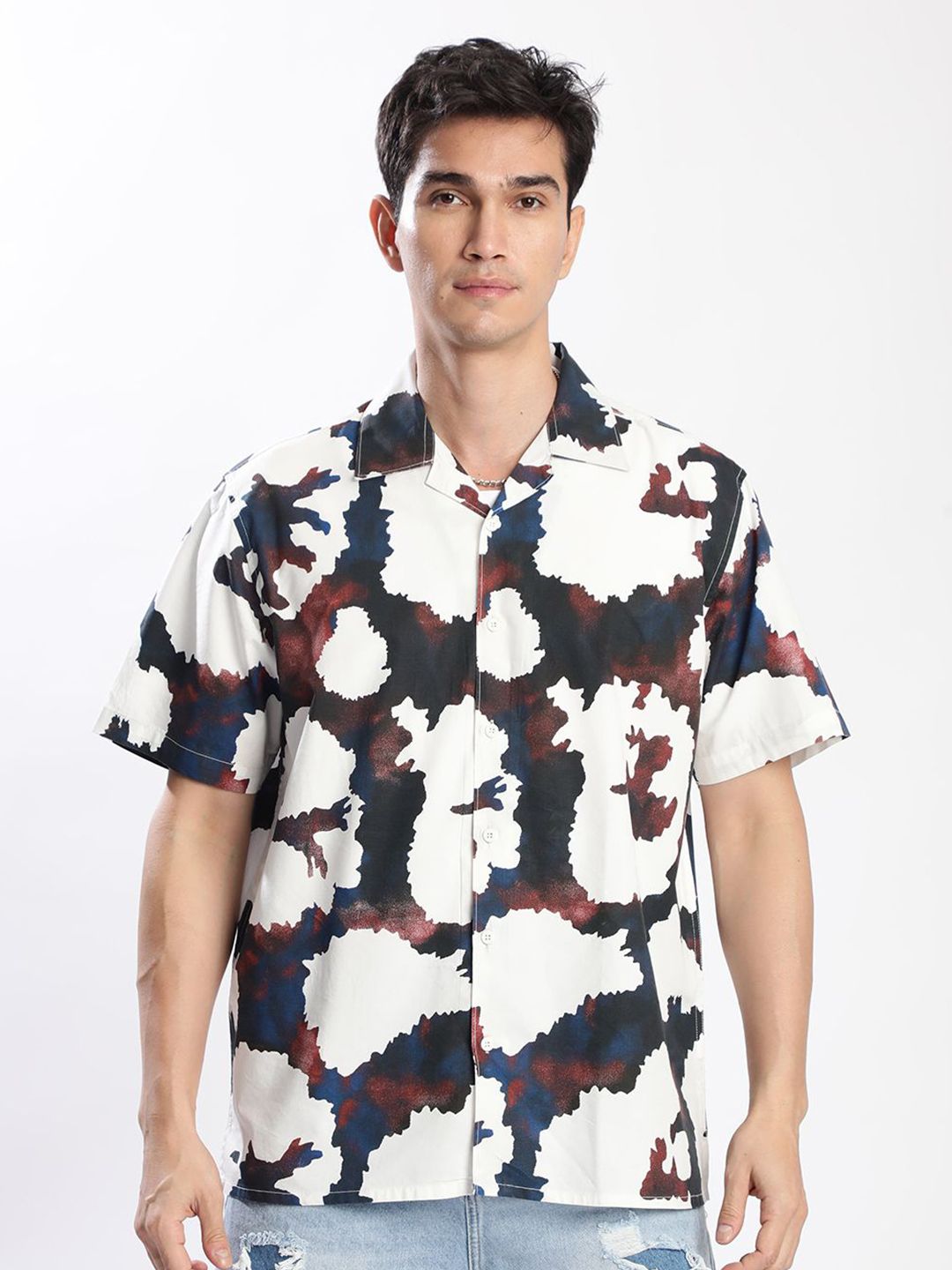 Bene Kleed Men Opaque Printed Casual Shirt