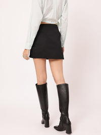 DressBerry Wrap Wonder Side Slit Mini Skirt