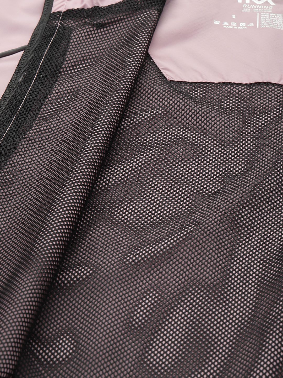 HRX by Hrithik Roshan Rapid-Dry Antimicrobial Running Hooded Sporty Jacket