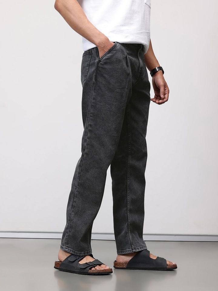 ether Grower Men Comfort Fit Mid-Rise Light Fade Stretchable Jeans
