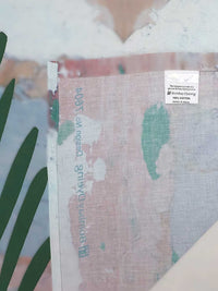 BOMBAY DYEING Fantasque Green Floral Printed Cotton 180 TC King Bedsheet Set 2.74 x 2.74 m