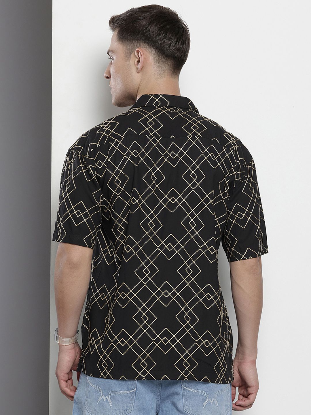 The Indian Garage Co Embroidered Casual Shirt