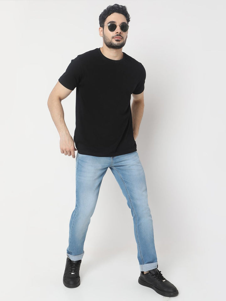 SPYKAR Skinny Fit Low-Rise Heavy Fade Stretchable Jeans