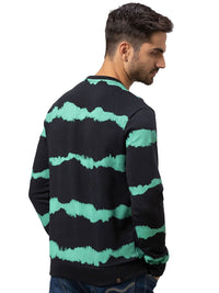Being Human Men Black Printed Sweatshirt